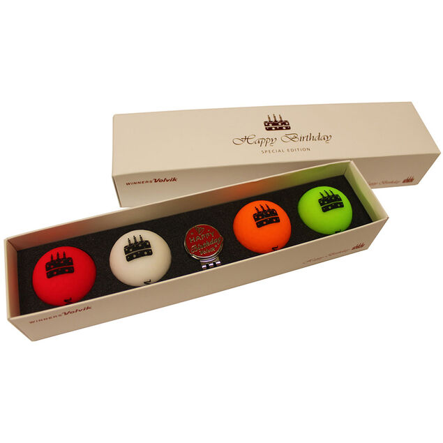 Lot De 4 Balles De Golf Volvik Vivid Special Edition Anniversaire Online Golf